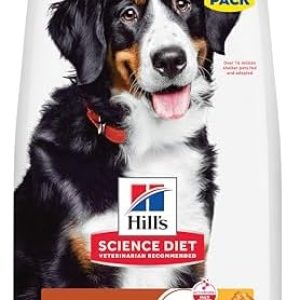 Hill’s Science Diet Large Breed, Adult 1-5, Large Breed Premium Nutrition, Dry Dog Food, Chicken & Barley, 45 lb Bag