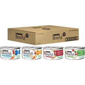 Purina Beneful Wet Dog Food Variety Pack, Incredibites & Medleys – (30) 3 oz. Cans