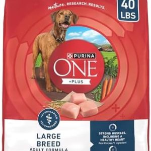 Purina ONE Plus Large Breed Adult Dog Food Dry Formula – 40 lb. Bag