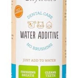 Oxyfresh Premium Pet Dental Care Solution Pet Water Additive: Best Way to Eliminate Bad Dog Breath and Cat Bad Breath – Fights Tartar & Plaque – So Easy, Just Add to Water! Vet Recommended 16 oz.