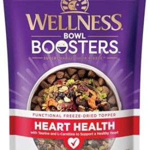 Wellness CORE Bowl Boosters Heart Health Dog Food Topper, 4 Ounce Bag