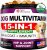 Dog Multivitamin Chewable with Glucosamine – Dog Vitamins and Supplements – Senior & Puppy Multivitamin for Dogs – Pet Joint Support Health – Immunity – Mobility – Energy – Gut – Skin – 120 Chews